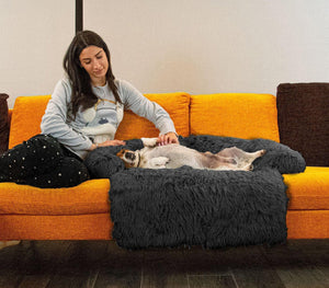 Pet Dog Mat Sofa Dog Bed Thickened Soft Pad Blanket Cushion Home Washable Rug Warm Cat Bed Mat For Couches Car Floor Protector