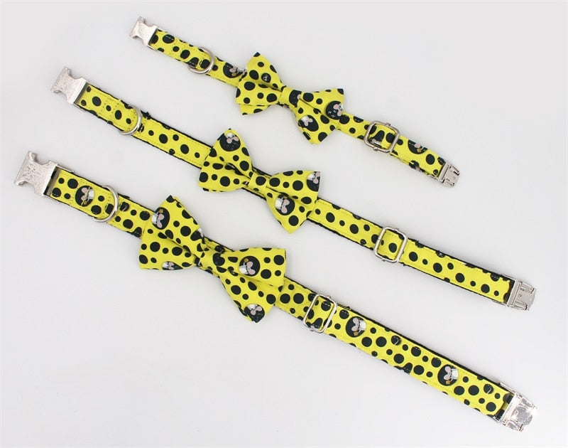 Cute Mouse Collar And Leash: Personalized