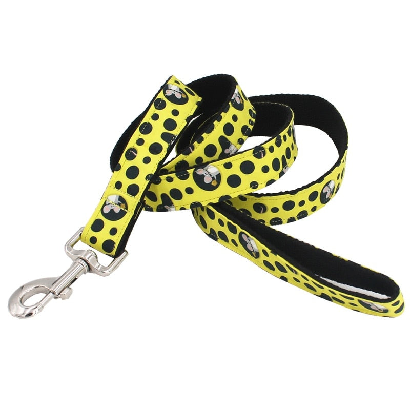 Cute Mouse Collar And Leash: Personalized