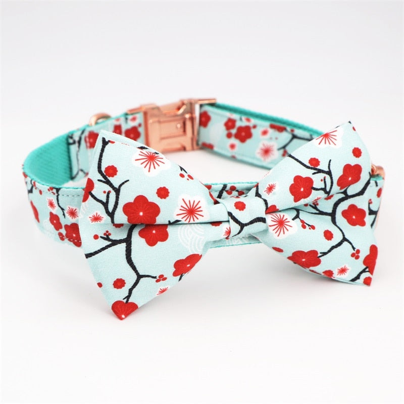 Seas And Flowers: Personalized Collars And Leashes