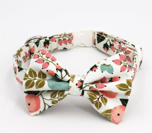 Floral Leaves: Personalized Collars And Leashes