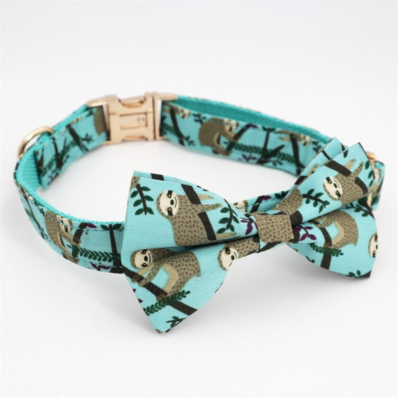 Naughty Monkeys: Personalized Bow Collars And Leashes