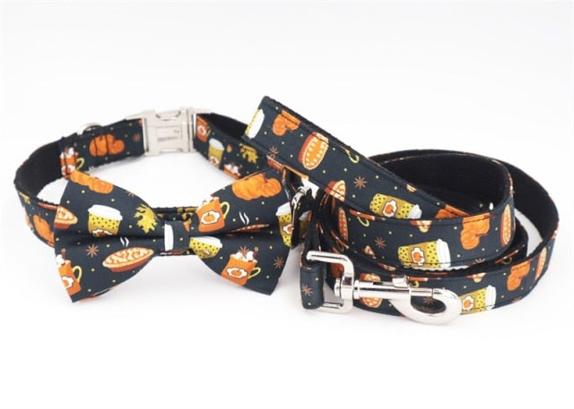 Hot And Cold: Personalized Bow Collar And Leashes