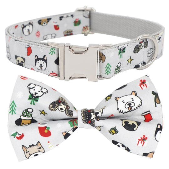 Snowy Christmas: Personalized Collars And Leashes