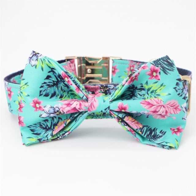 Spring Showers: Personalized Collars And Leashes