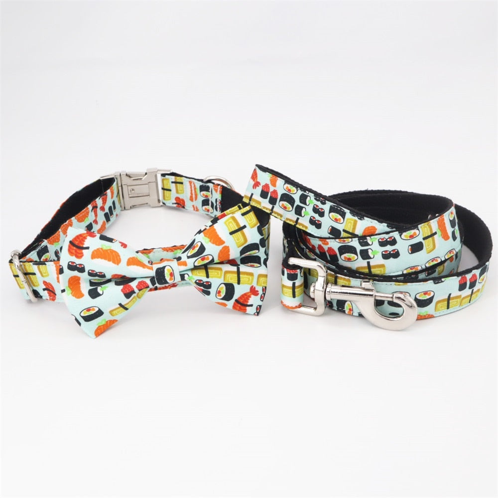 Seas And Sushi's: Personalized Collars And Leashes - CurliTail