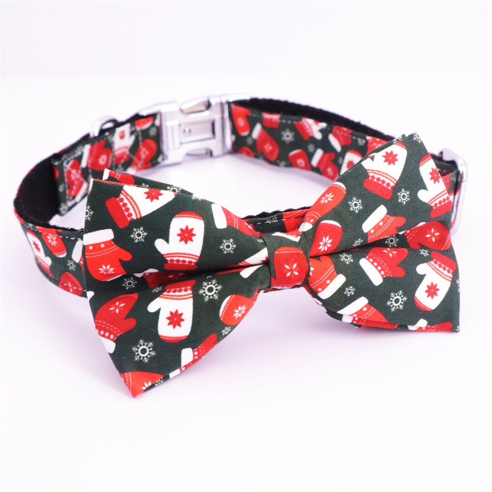 Magical Christmas - Bow Collar | Personalized - CurliTail