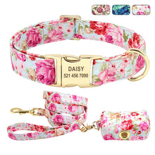 Fascinating Florals: Collars And Leashes | Personalized - CurliTail