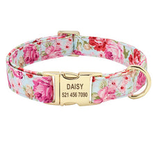 Fascinating Florals: Collars And Leashes | Personalized - CurliTail