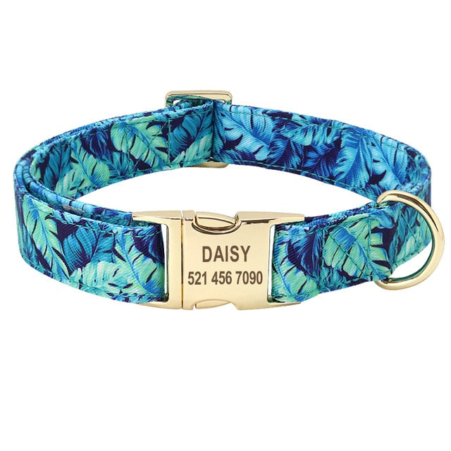 Fascinating Florals: Collars And Leashes | Personalized