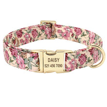 Fascinating Florals: Collars And Leashes | Personalized - CurliTail