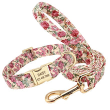 Fascinating Florals: Collars And Leashes | Personalized - CurliTail
