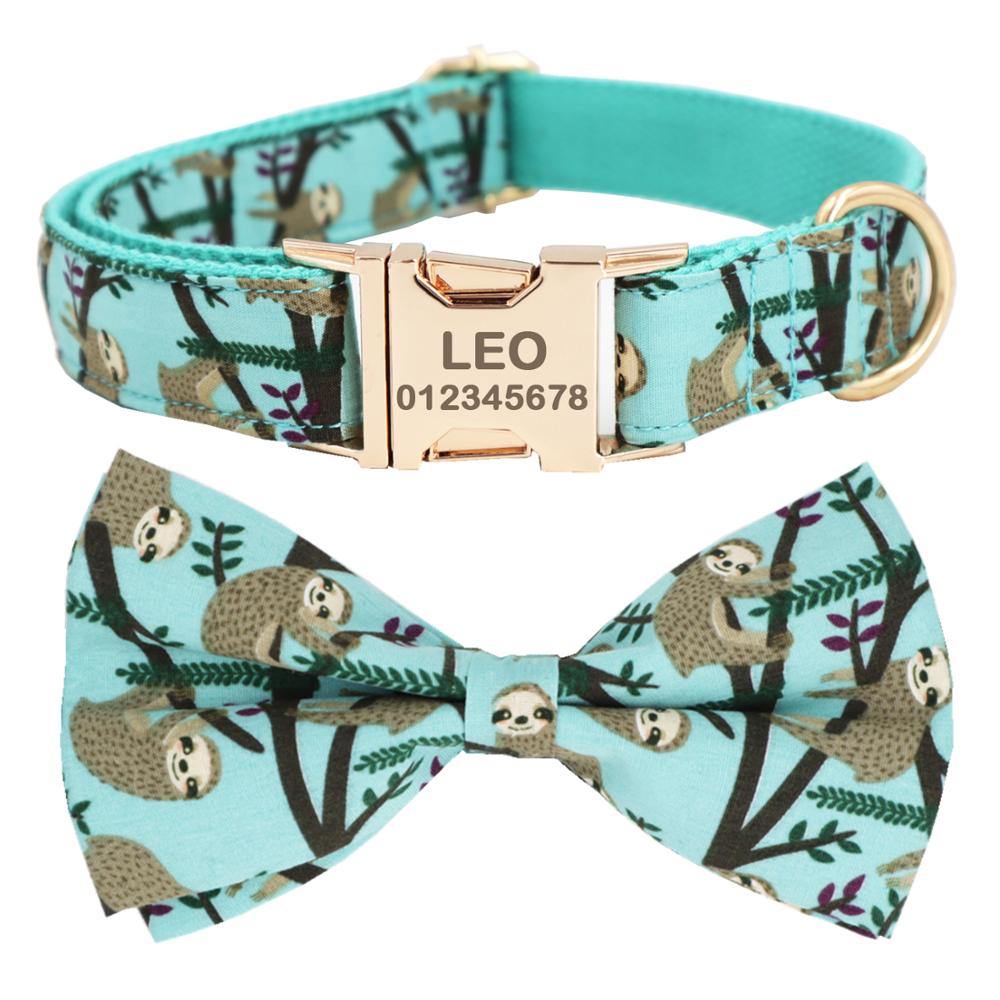 Naughty Monkeys: Personalized Bow Collars And Leashes - CurliTail