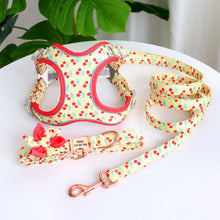 Cherry Fruit Love: Personalized SET/Collar, Leash And Harness - CurliTail