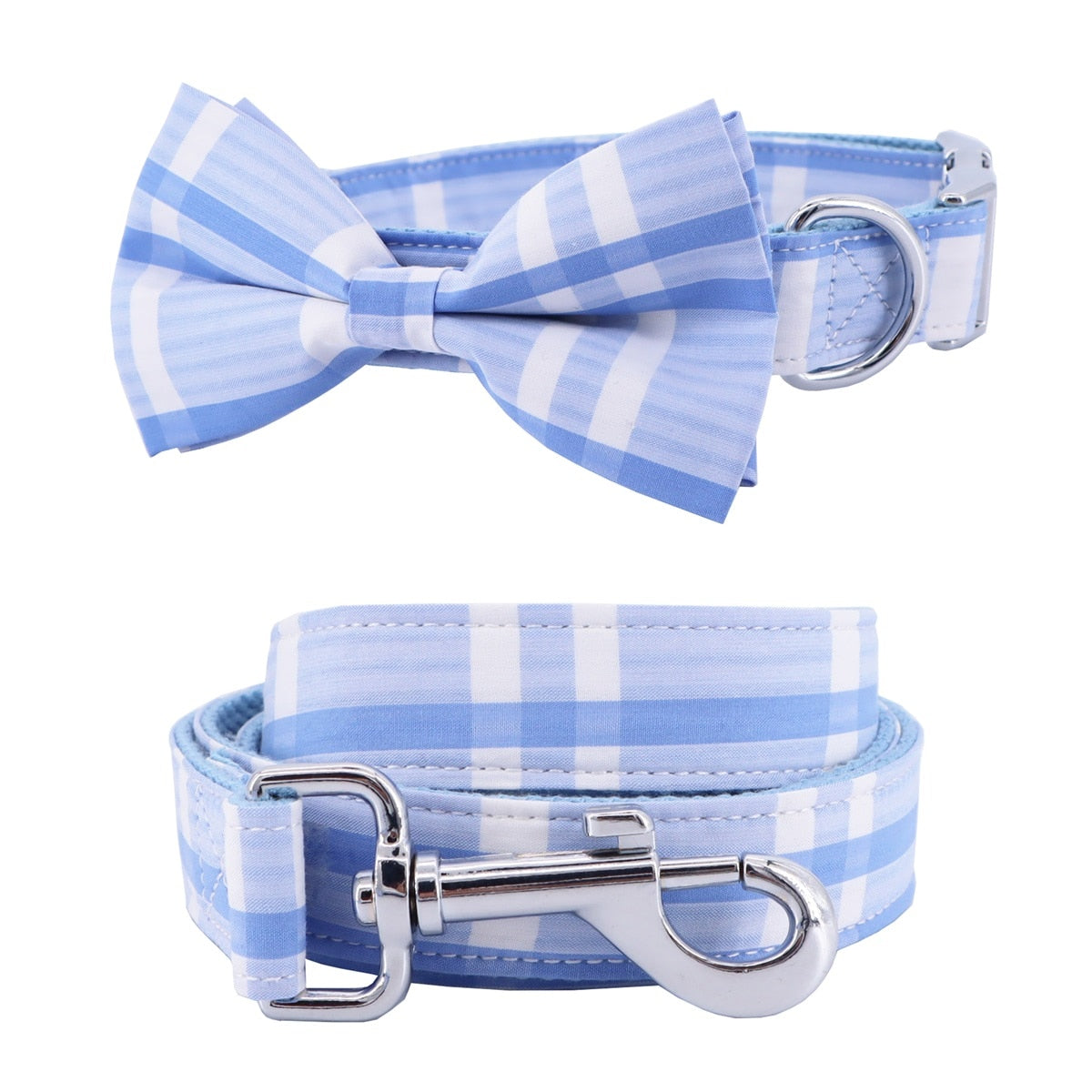 Blues And Skies: Personalized Collars And Leashes - CurliTail