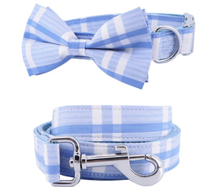 Blues And Skies: Personalized Collars And Leashes
