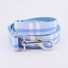 Blues And Skies: Personalized Collars And Leashes - CurliTail