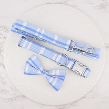 Blues And Skies: Personalized Collars And Leashes - CurliTail