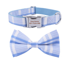 Blues And Skies: Personalized Collars And Leashes - CurliTail