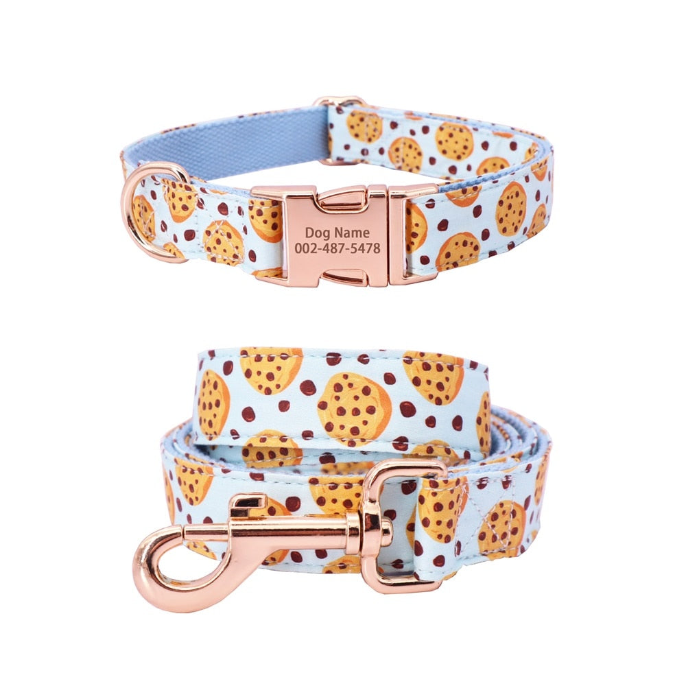 Coo-kies Treat: Personalized Bow Collars And Leashes - CurliTail