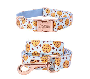 Coo-kies Treat: Personalized Bow Collars And Leashes
