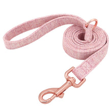 Classy Bow And Leash Set: Personalized Collar And Leash - CurliTail