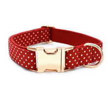 Personalized Polka Dots Pet Collar And Leash - CurliTail