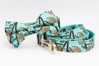 Naughty Monkeys: Personalized Bow Collars And Leashes - CurliTail