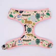 Jungle Print Laser Engraved: Personalized Collar, Leash, Harness - CurliTail