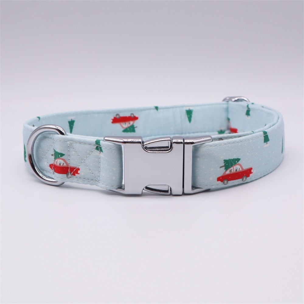 Merry Christmas | Personalized Bow Collar