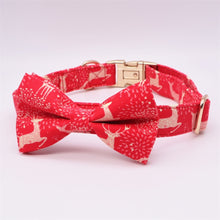 Christmas Elk: Personalized Collars And Leashes - CurliTail