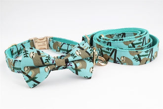 Naughty Monkeys: Personalized Bow Collars And Leashes - CurliTail