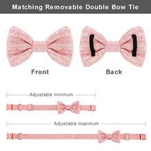 Classy Bow And Leash Set: Personalized Collar And Leash - CurliTail