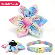 Bubbles And Flowers Personalized Flower Collars - CurliTail