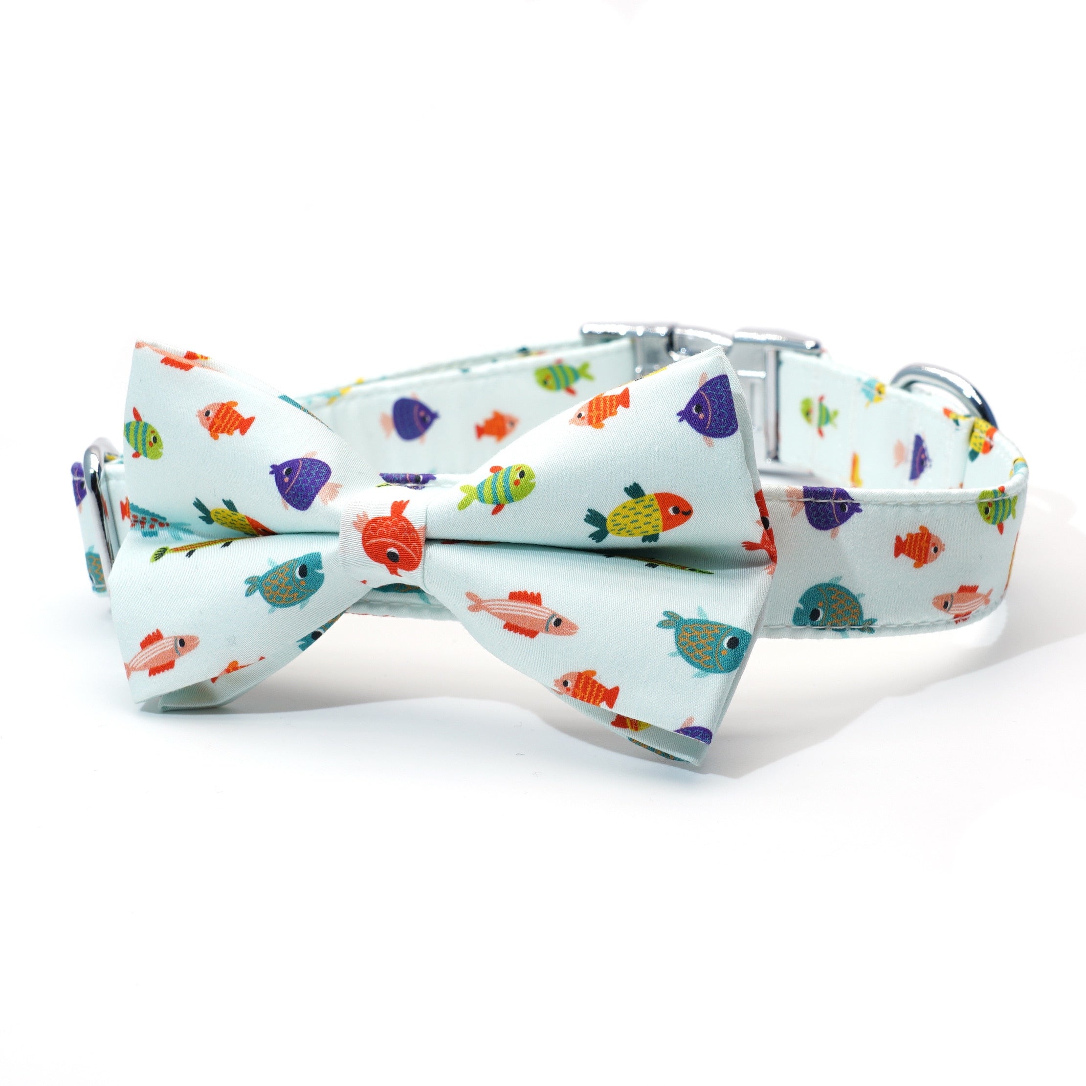 Sushi Fish Bow Collar and Leash Set | Personalized