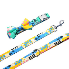 Magic Green Bow Dog Collar | Personalized Collar And Leash - CurliTail