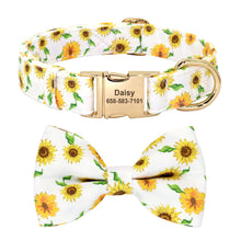 Multidesign Bowtie Dog Collar: Personalized Accessory in multiple colors - CurliTail