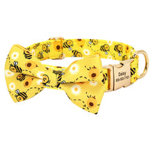 Multidesign Bowtie Dog Collar: Personalized Accessory in multiple colors - CurliTail